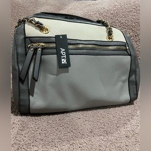 BNWT APT9 Grey Ombre Satchel